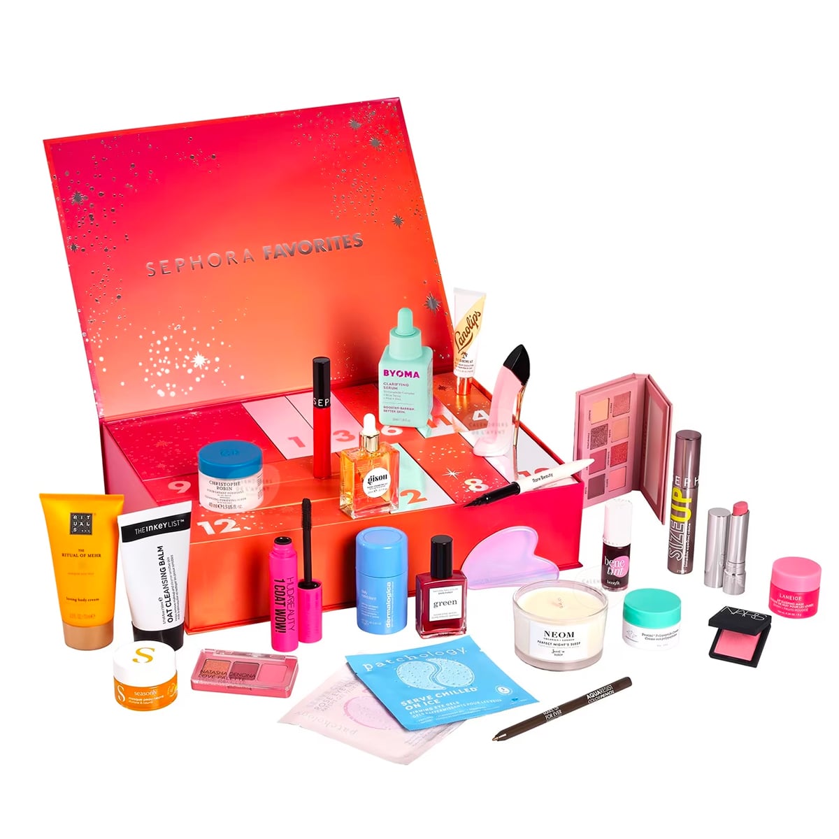 calendrier de l’avent sephora 2023 contenu