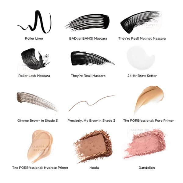 calendrier avent beaute benefit 2022 contenu maquilage