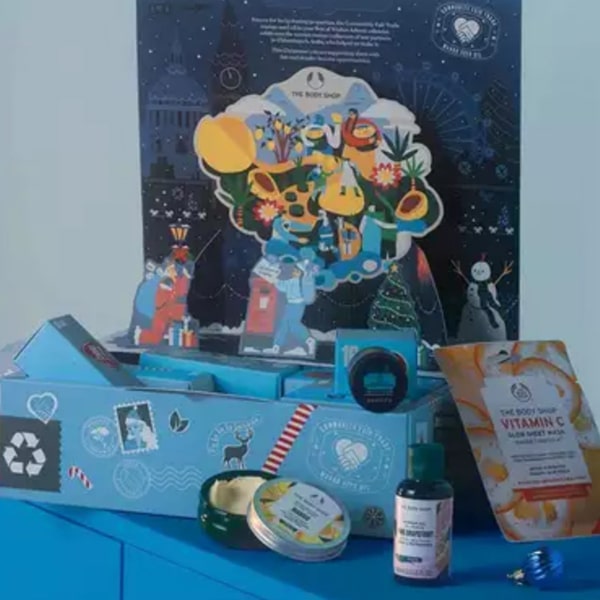 calendrier de lavent beaute the body shop 2022
