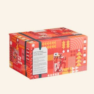 calendrier de l'avent classique the body shop 2023 coffret ferme