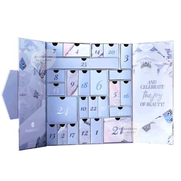 calendrier de lavent glossybox 2022 spoiler contenu