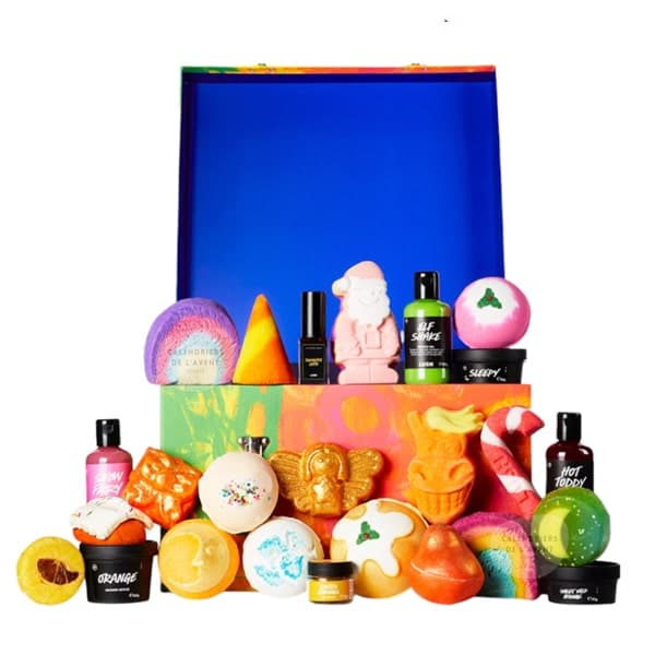 calendrier de lavent lush 2022 contenu spoiler