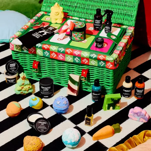 calendrier de l'avent lush contenu complet
