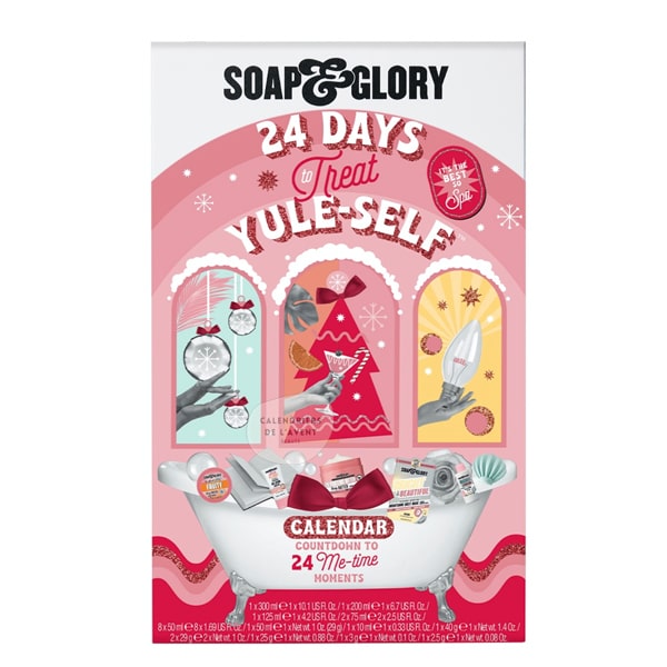 calendrier de lavent soap glory 2022
