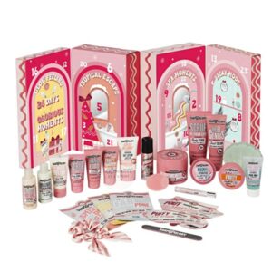 calendrier de lavent soins corps bain
