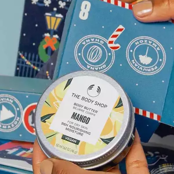 calendrier de lavent the body shop 2022