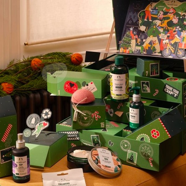 calendrier de lavent the body shop ultime 2022