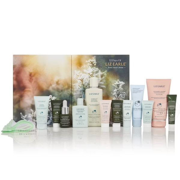 calendrier de lavent beaute 2022 liz earle contenu
