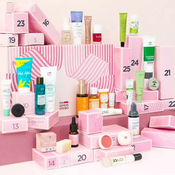 calendrier de lavent mademoiselle bio 2022 contenu spoiler unboxing