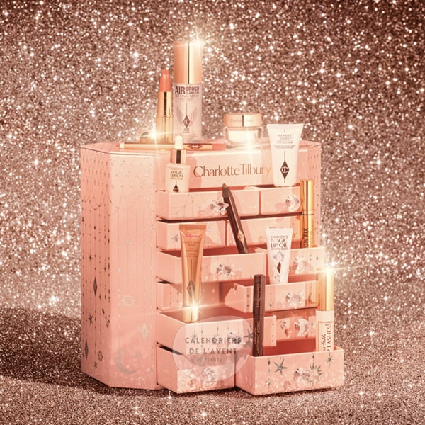 calendrier de lavent maquillage 2022 charlotte tilbury contenu