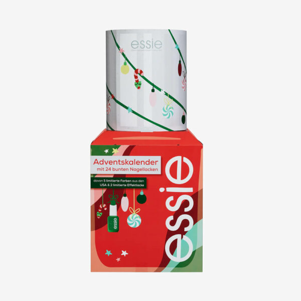 calendrier de l'avent essie 2024 face avant