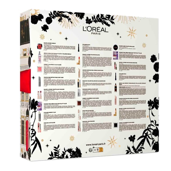 calendrier de lavent loreal paris spoiler contenu