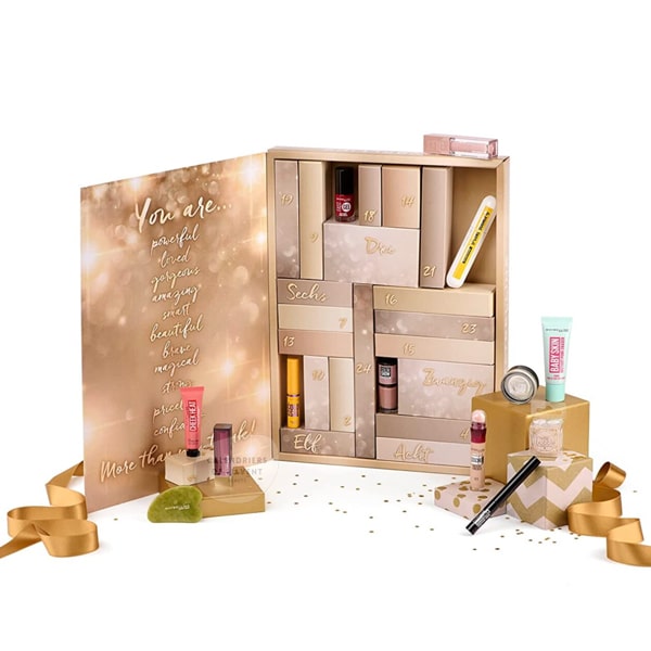 calendrier de lavent maybelline 2022 contenu spoiler