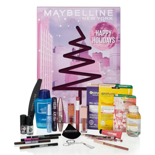 calendrier de lavent maybelline 2025 spoiler contenu