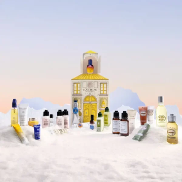 contenu calendrier avent loccitane premium 2025 soin visage corps