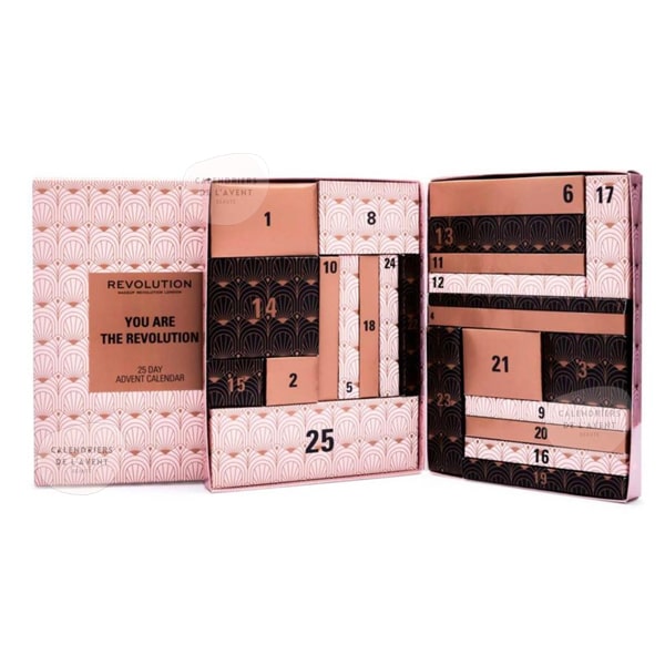 calendrier de lavent revolution beauty 2022 maquillage