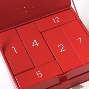calendrier de l'avent 12 jours clarins ouvert sans produit