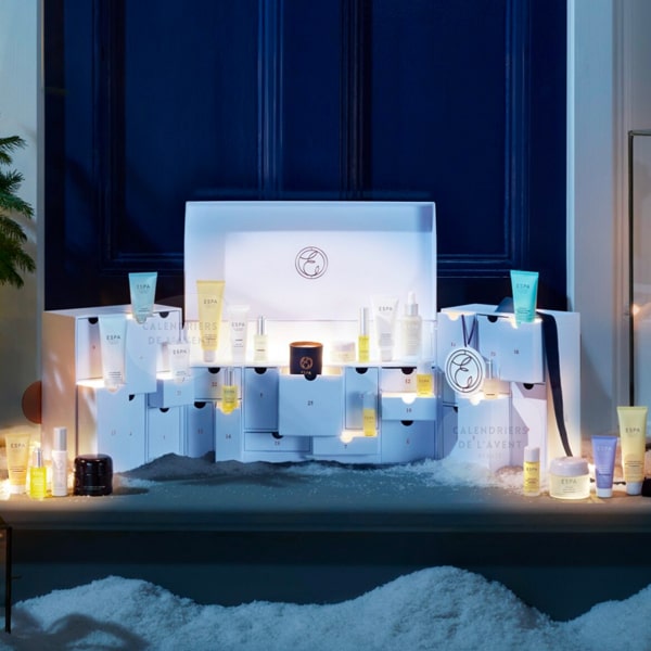 calendrier de lavent beaute 2022 espa soin produits bain