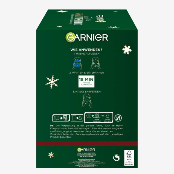 calendrier de lavent garnier