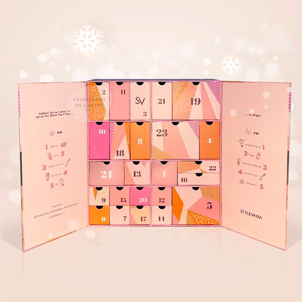 calendrier de lavent stylevana 2022 cosmetique coreen