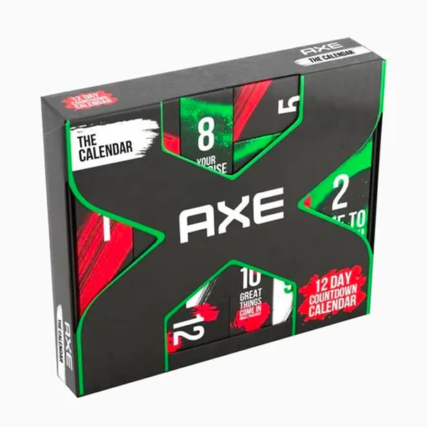 calendrier avent beaute homme axe 2021