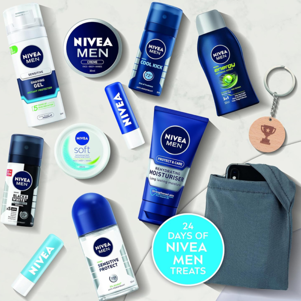 contenu calendrier de lavent nivea men