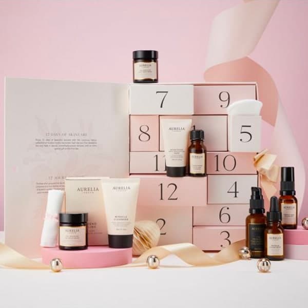 aurelia london calendrier de l'avent 2022 clean beauty skincare