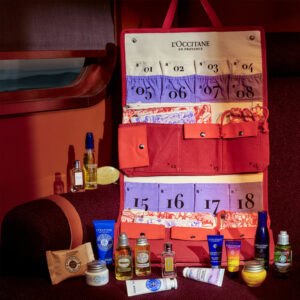calendrier de lavent loccitane reutilisable 2024 spoiler contenu