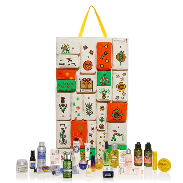 calendrier de lavent reutilisable loccitane 2022