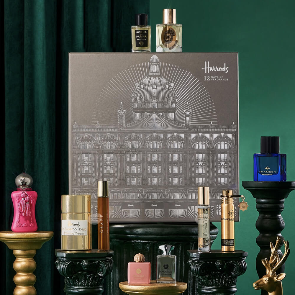 Calendrier De L'avent 2025 Avec Parfums De Luxe,Calendrier De NoëL De 24 Jours Avec 24 Mini Ornements De Parfum Plats 2D - Maison