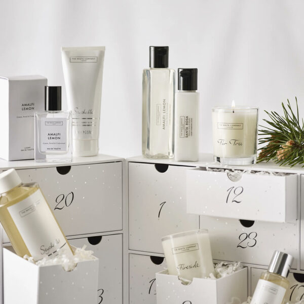 calendrier de lavent the white company 2024 soins corps luxe