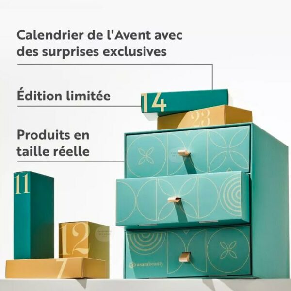 calendrier de l'avent asambeauty 2023 premium