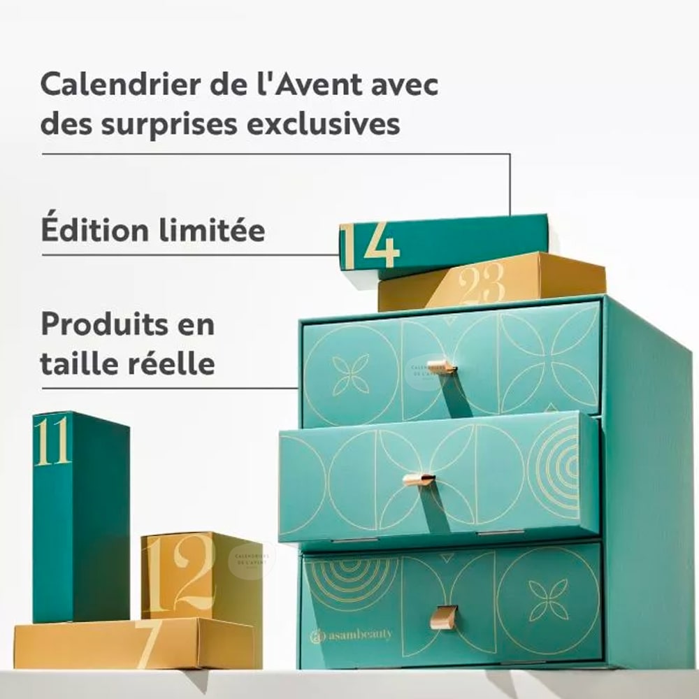 calendrier de l’avent asambeauty 2023 premium