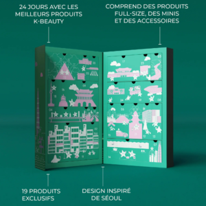 calendrier de lavent yepoda beaute coreenne