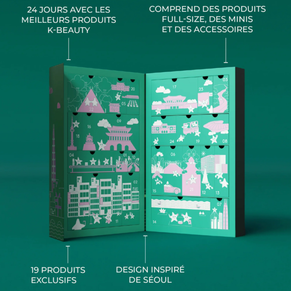 calendrier de lavent yepoda beaute coreenne