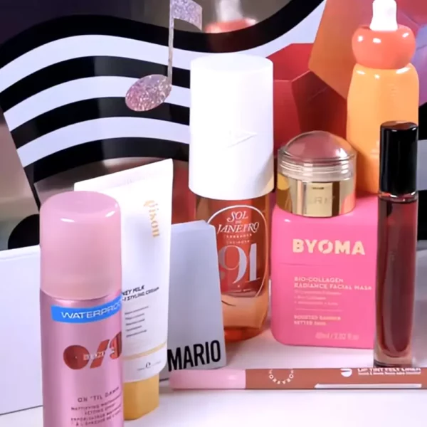 calendrier de l'avent sephora contenu
